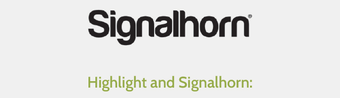 Signalhorn delivering for global petroleum using Highlight – Highlight case study